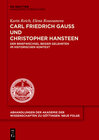 Buchcover Carl Friedrich Gauß und Christopher Hansteen