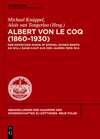 Buchcover Albert von le Coq (1860-1930) - Der Erwecker Manis