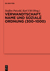 Buchcover Verwandtschaft, Name und soziale Ordnung (300-1000)