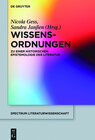 Buchcover Wissens-Ordnungen