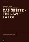 Buchcover Das Gesetz – The Law – La Loi