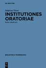 Buchcover Institutiones oratoriae