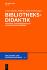 Buchcover Bibliotheksdidaktik