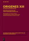 Buchcover Origenes: Werke / Die neuen Psalmenhomilien