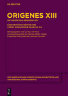 Buchcover Origenes: Werke / Die neuen Psalmenhomilien