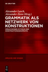 Buchcover Grammatik als Netzwerk von Konstruktionen