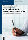 Buchcover Verträge der Energiewirtschaft