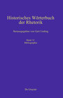 Buchcover Historisches Wörterbuch der Rhetorik / Bibliographie