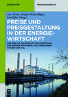 Buchcover Preise und Preisgestaltung in der Energiewirtschaft
