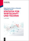Buchcover Statistik für Wirtschaft und Technik