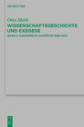 Buchcover Otto Merk: Wissenschaftsgeschichte und Exegese / Gesammelte Aufsätze 1998–2013