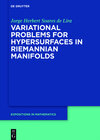 Buchcover Variational Problems for Hypersurfaces in Riemannian Manifolds