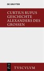 Buchcover Geschichte Alexanders des Großen