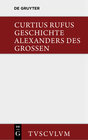 Buchcover Geschichte Alexanders des Grossen