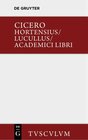 Buchcover Hortensius. Lucullus. Academici libri