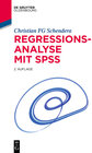 Buchcover Regressionsanalyse mit SPSS