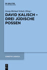 Buchcover David Kalisch – drei jüdische Possen
