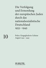 Buchcover Die Verfolgung und Ermordung der europäischen Juden durch das nationalsozialistische... / Polen: Die eingegliederten Geb