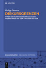 Buchcover Diskursgrenzen