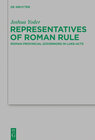Buchcover Representatives of Roman Rule
