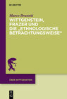 Buchcover Wittgenstein, Frazer und die „ethnologische Betrachtungsweise“