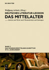 Buchcover Das wissensvermittelnde Schrifttum im 15. Jahrhundert