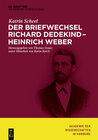 Buchcover Der Briefwechsel Richard Dedekind – Heinrich Weber