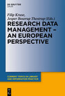 Buchcover Research Data Management - A European Perspective