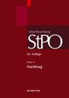Buchcover Nachtrag