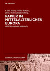 Buchcover Papier im mittelalterlichen Europa