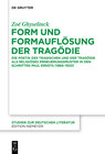 Buchcover Form und Formauflösung der Tragödie