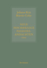 Buchcover Johann Rist / Martin Coler, Neue Hochheilige Passions-Andachten (1664)