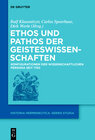 Buchcover Ethos und Pathos der Geisteswissenschaften