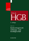Buchcover Handelsgesetzbuch / Bankvertragsrecht 2