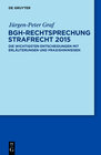 Buchcover BGH-Rechtsprechung Strafrecht 2015