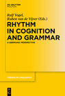 Buchcover Rhythm in Cognition and Grammar