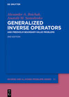Buchcover Generalized Inverse Operators