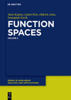 Buchcover Function Spaces, 2
