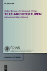 Buchcover Text-Architekturen