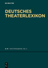 Buchcover Deutsches Theater-Lexikon / K - L