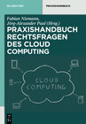 Buchcover Rechtsfragen des Cloud Computing