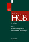 Buchcover Handelsgesetzbuch / Bankvertragsrecht