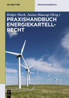 Buchcover Praxishandbuch Energiekartellrecht