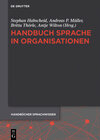 Buchcover Handbuch Sprache in Organisationen