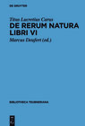 Buchcover De rerum natura