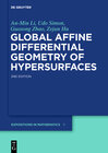 Buchcover Global Affine Differential Geometry of Hypersurfaces