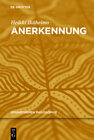 Buchcover Anerkennung