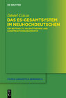 Buchcover Das es-Gesamtsystem im Neuhochdeutschen