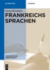 Buchcover Frankreichs Sprachen