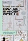 Buchcover Negation in Ancient Egyptian